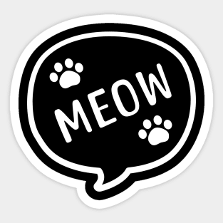 cat lover Sticker